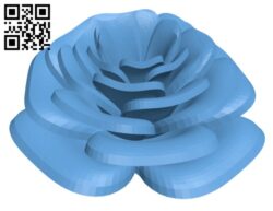 Rose H001794 file stl free download 3D Model for CNC and 3d printer