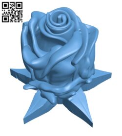 Rose H001889 file stl free download 3D Model for CNC and 3d printer