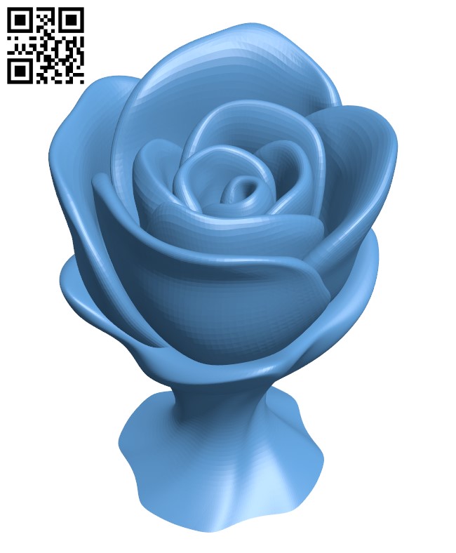 Roses on the table H001796 file stl free download 3D Model for CNC and 3d printer