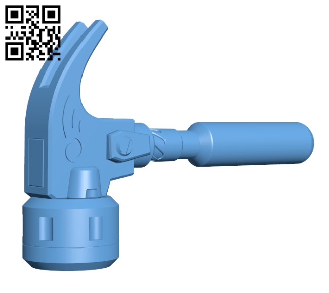 Santa Torbjorn Hammer H001419 file stl free download 3D Model for CNC and 3d printer