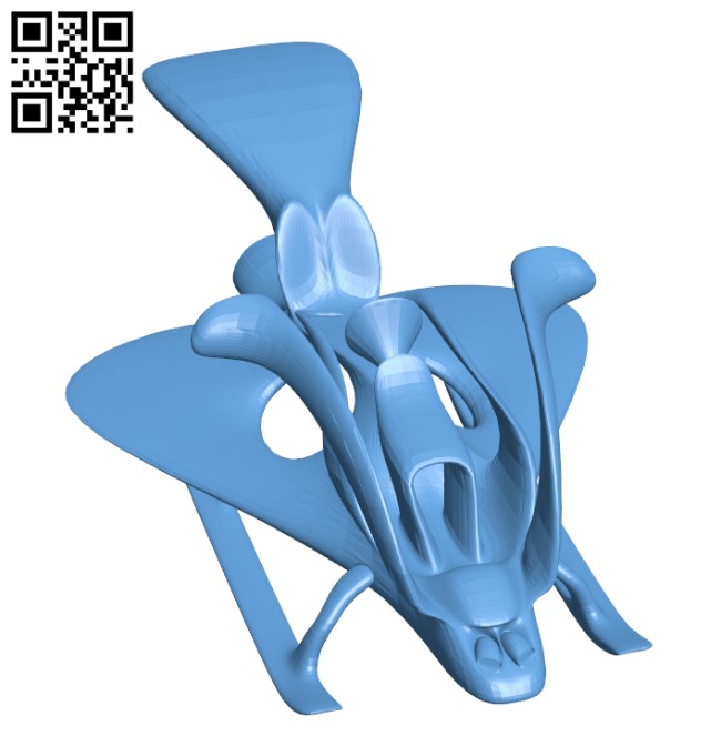 Santa sleigh cosmic H001711 file stl free download 3D Model for CNC and 3d printer