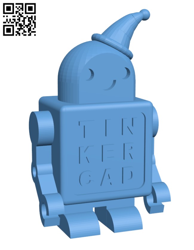 Santa's Little Helper Robot H001423 file stl free download 3D Model for CNC and 3d printer