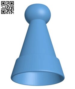 Santa’s hat glass H001422 file stl free download 3D Model for CNC and 3d printer
