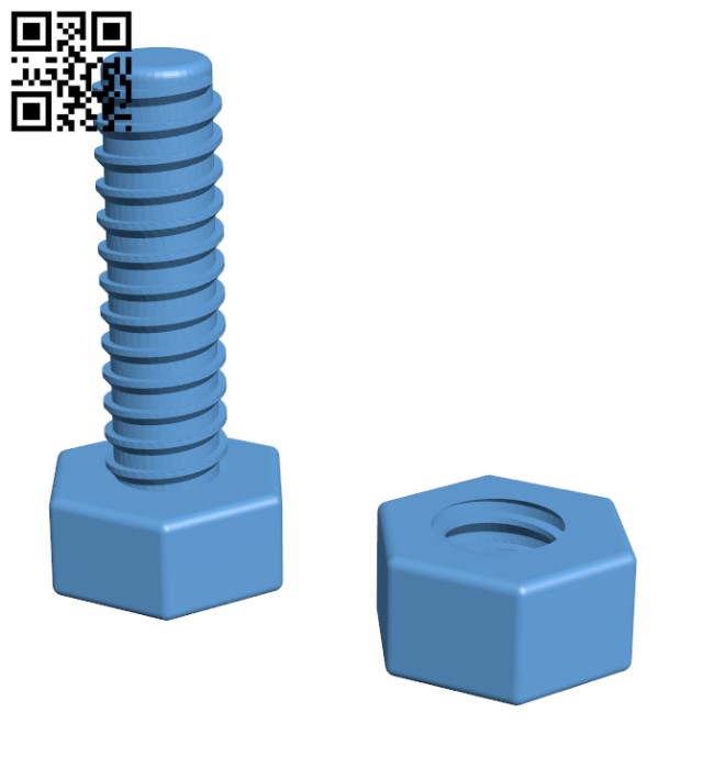 Screw H002252 file stl free download 3D Model for CNC and 3d printer