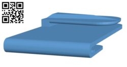 Seat belt retainer H002144 file stl free download 3D Model for CNC and 3d printer