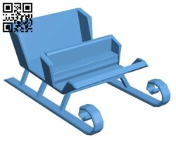 Sleigh H001713 file stl free download 3D Model for CNC and 3d printer