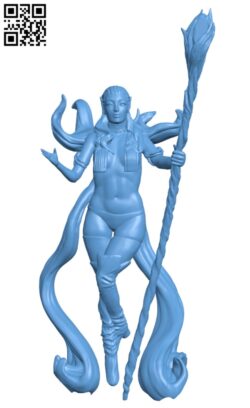 Sorceress H002007 file stl free download 3D Model for CNC and 3d printer