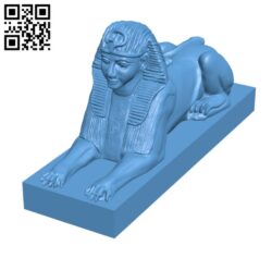 Sphinx at Cleopatra’s Needle, Embankment, London H001969 file stl free download 3D Model for CNC and 3d printer