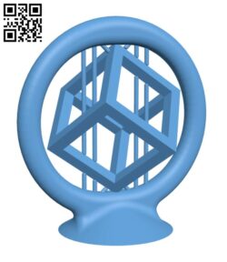 Spinning Cube H002318 file stl free download 3D Model for CNC and 3d printer