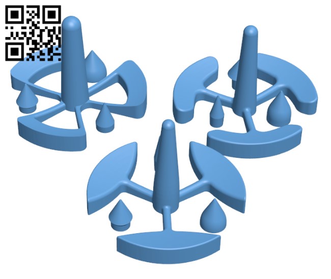 Spinning Tops Orbital Series H002147 file stl free download 3D Model for CNC and 3d printer