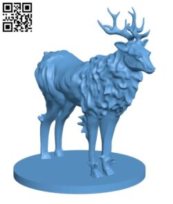Stag H001897 file stl free download 3D Model for CNC and 3d printer