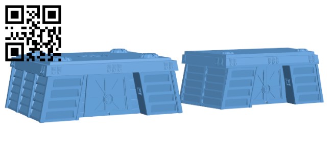 Star Wars Legion Terrain H002080 file stl free download 3D Model for CNC and 3d printer