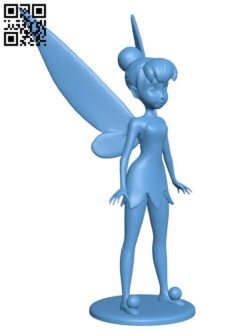 Tinkerbell H002321 file stl free download 3D Model for CNC and 3d printer