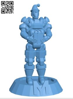 Tinkercad Christmas RoboSanta H001433 file stl free download 3D Model for CNC and 3d printer