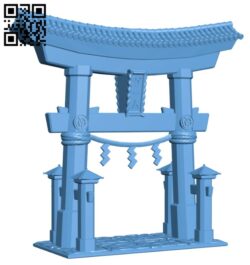 Torii for Tabletop and Board Games H002017 file stl free download 3D Model for CNC and 3d printer