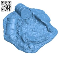 Toxic Scatter Terrain H002323 file stl free download 3D Model for CNC and 3d printer