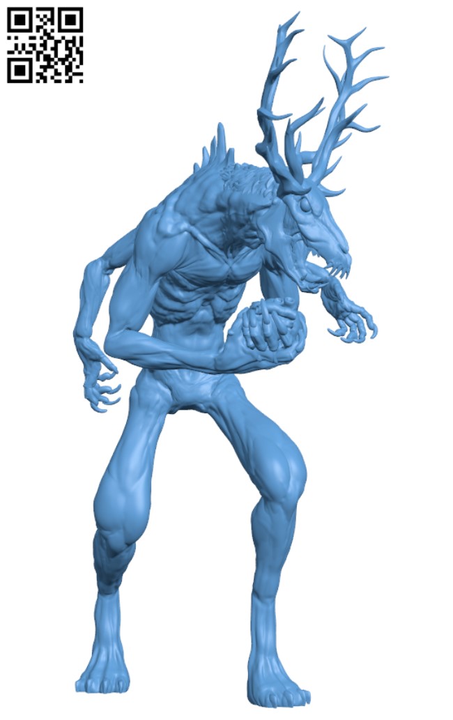 Wendigo H002027 file stl free download 3D Model for CNC and 3d printer