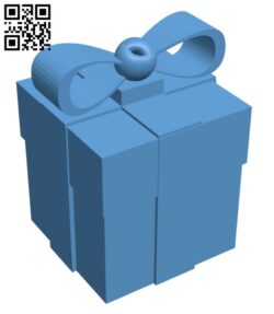 Xmas box H001497 file stl free download 3D Model for CNC and 3d printer