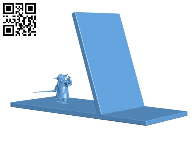 Yoda Bookend H002037 file stl free download 3D Model for CNC and 3d printer