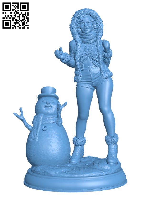 A Real Snowman Needs Buttons H003017 file stl free download 3D Model for CNC and 3d printer