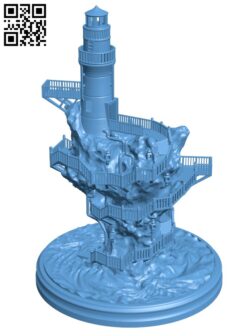 Aiba lighthouse H003078 file stl free download 3D Model for CNC and 3d printer