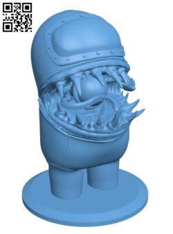 Among Us the slayer H003167 file stl free download 3D Model for CNC and 3d printer