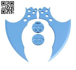 Arkham City Batarang H002779 file stl free download 3D Model for CNC and 3d printer