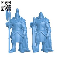 Armored Fighter H002837 file stl free download 3D Model for CNC and 3d printer