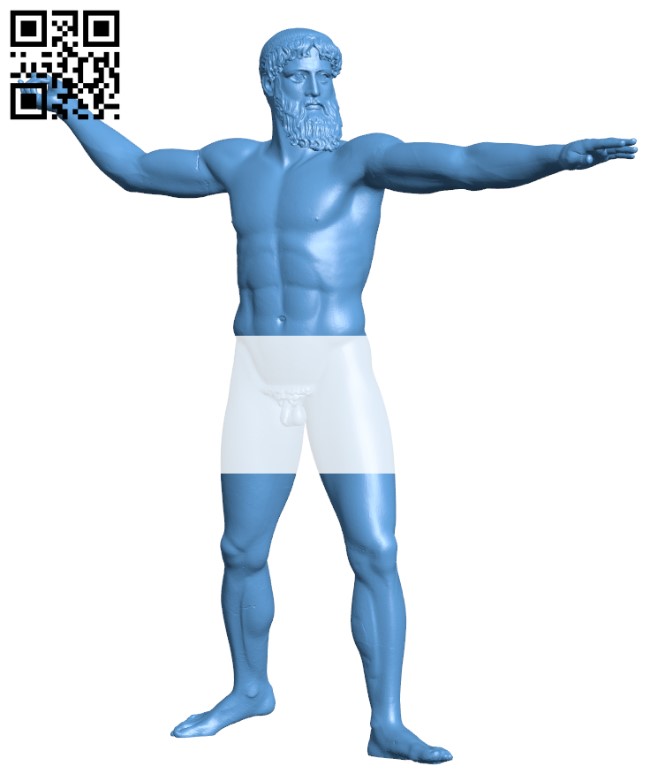 Artemision Zeus H002481 file stl free download 3D Model for CNC and 3d printer