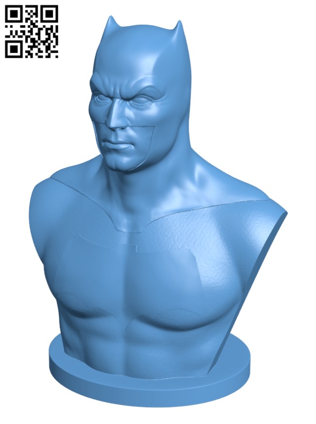 Batman - Superhero H002661 file stl free download 3D Model for CNC and 3d printer