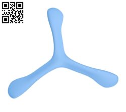 Boomerang H002542 file stl free download 3D Model for CNC and 3d printer