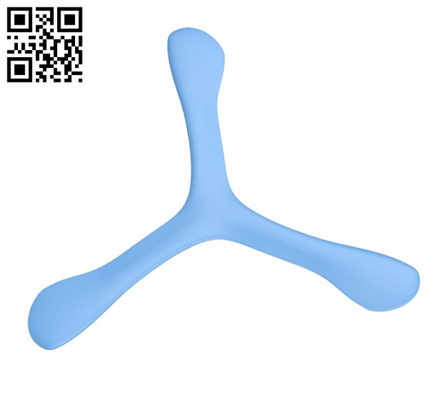 Boomerang H002542 file stl free download 3D Model for CNC and 3d printer