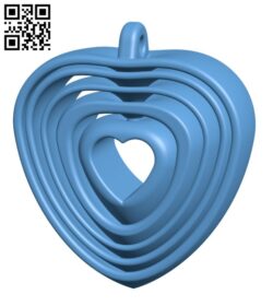Bound turning hearts – Turning hearts H002543 file stl free download 3D Model for CNC and 3d printer