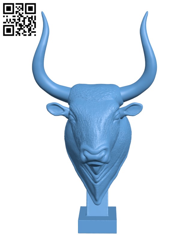 Bull's head rhyton at The Heraklion Archaeological Museum, Greece H002904 file stl free download 3D Model for CNC and 3d printer