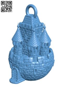 Castle ball H002483 file stl free download 3D Model for CNC and 3d printer