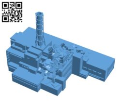 Chernobyl Reactor No. 4 – Fukushima nuclear power plant H002366 file stl free download 3D Model for CNC and 3d printer