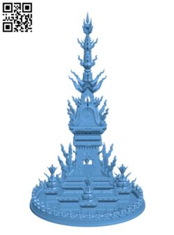 Chiang Rai Clock Tower – Thailand H002964 file stl free download 3D Model for CNC and 3d printer