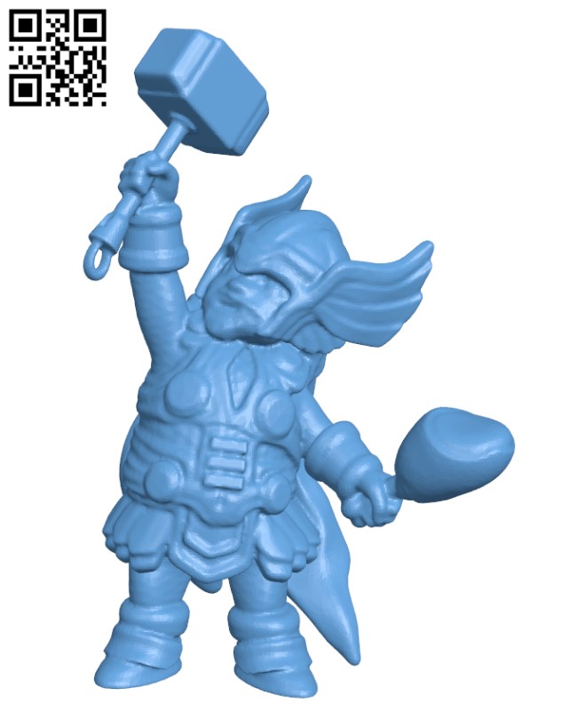 god of war mjolnir 3D Models to Print - yeggi