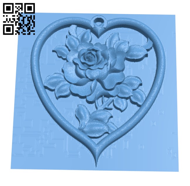 Colgante Rosas H002963 file stl free download 3D Model for CNC and 3d printer