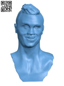Cristiano Ronaldo H002429 file stl free download 3D Model for CNC and 3d printer