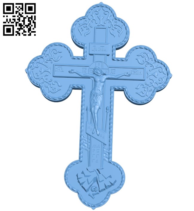 Cross pattern A006787 download free stl files 3d model for CNC wood carving