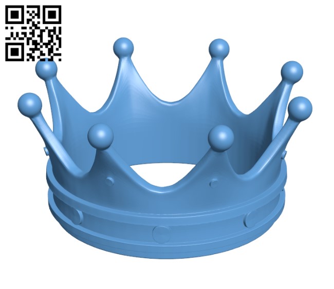 Crown H002548 file stl free download 3D Model for CNC and 3d printer