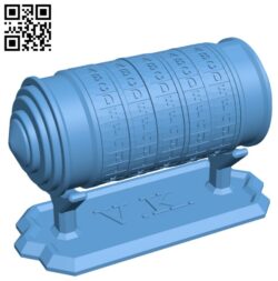 Cryptex H002485 file stl free download 3D Model for CNC and 3d printer