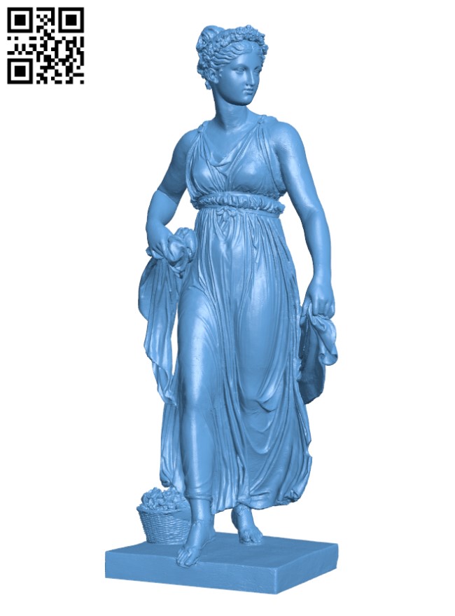 Dancing girl H002722 file stl free download 3D Model for CNC and 3d printer