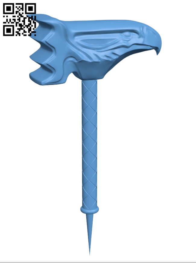 Destiny Titan Hammer of Sol H003172 file stl free download 3D Model for CNC and 3d printer