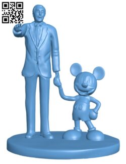 Disney Partners Sculpture at Disneyland Resort, California H003090 file stl free download 3D Model for CNC and 3d printer
