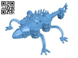 Divine Beast Vah Rudania -The Legend of Zelda Breath of the Wild H002667 file stl free download 3D Model for CNC and 3d printer