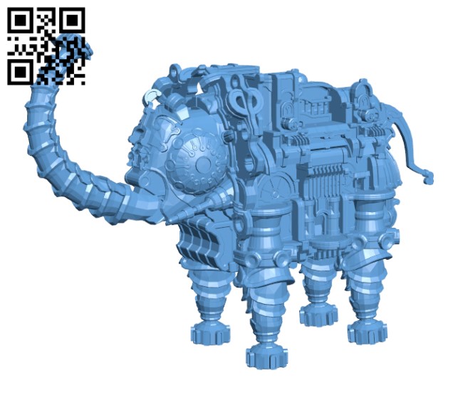 Divine Beast Vah Ruta from The Legend of Zelda Breath of the Wild H002723 file stl free download 3D Model for CNC and 3d printer