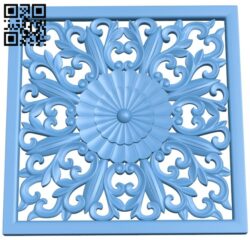 Door pattern A006757 download free stl files 3d model for CNC wood carving
