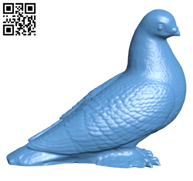 Dove H003173 file stl free download 3D Model for CNC and 3d printer